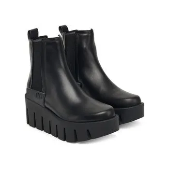 Dámské kozačky Polokozačky United Nude Grip Chelsea Lo IV 109580116 Černá 40