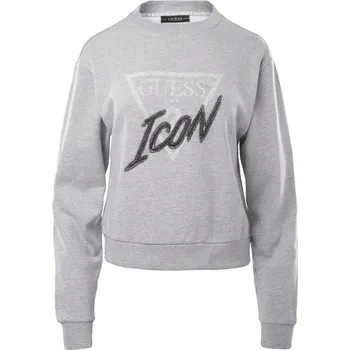 Dámská mikina Dámská Mikina GUESS CN ICON SWEATSHIRT W2RQ20K68I0-LHY – Šedá M