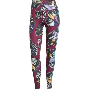 Dámské Legíny 7/8 ADIDAS FARM LEGGINGS JL8627 – Vínová XS