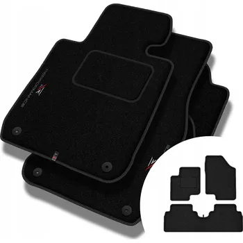 autokoberec Velurové autokoberce Motos 3 ks