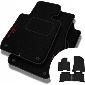 autokoberec Velurové autokoberce Motos 4 ks