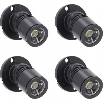 4 KS LED světlomety PRO VÝSTAVNÍ SYSTÉMY