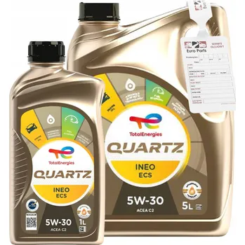 Motorový olej Total Quartz Ineo ECS 6 l 5W-30 (Motorový olej)