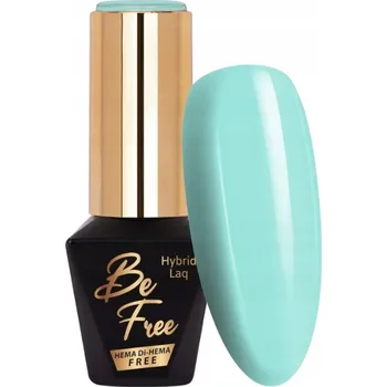 Přípravek na nehty Hybridní lak na nehty MOLLYLAC 10g BeFree Pastels Crazy Mint Č.20