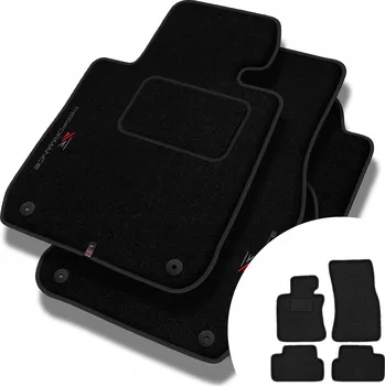 autokoberec Velurové autokoberce Motos 4 ks