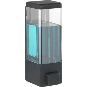 Dávkovač mýdla Ruční dávkovač mýdla nástěnný Wenko 320 ml černý