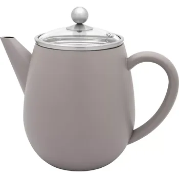 Konvice na čaj BREDEMEIJER Eva Čajová konvice, šedá, objem: 1,10 litru, výška: 195 mm