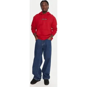 Pánská mikina Quiksilver Mikina Dna EQYFT05121 Červená Oversize L