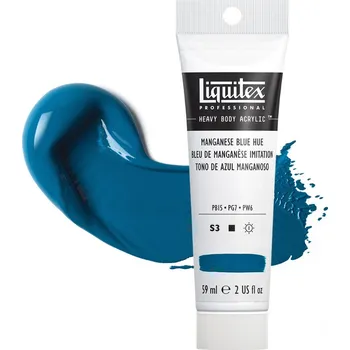 Výtvarná barva Akrylová barva Liquitex Heavy Body - Manganese Blue Hue
