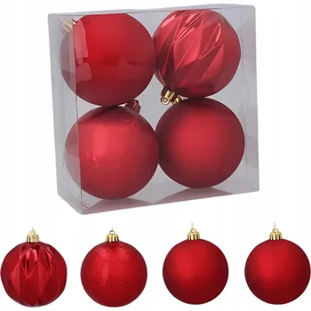 Vánoční dekorace Zdobená Vánoční Koule vánoční koule 8 cm, 1 ks