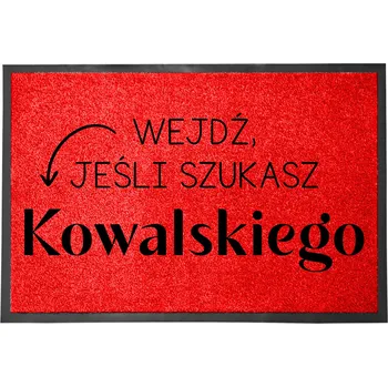 Hotová rohožka z plastu, PVC 60 x 40 cm