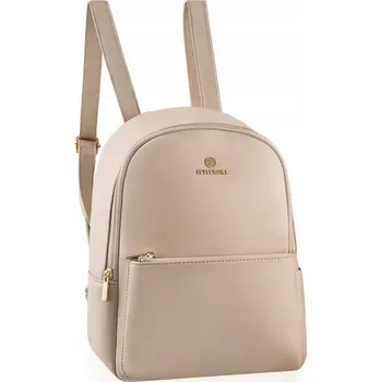 Městský batoh BETLEWSKI Dámský malý elegantní Batoh béžový
