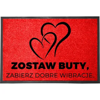 Hotová rohožka z plastu, PVC 60 x 40 cm