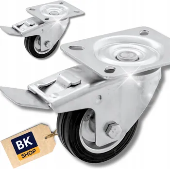 Pojezdové kolečko Otočné kolečko s brzdou, průměr 80 mm