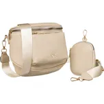Rovicky Béžová crossbody kabelka s odnímatelnou peněženkou R-KP-04-F19 Velikost: ONE SIZE