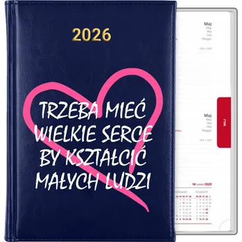 Kalendář Knižní kalendář 2026 A5 modrý