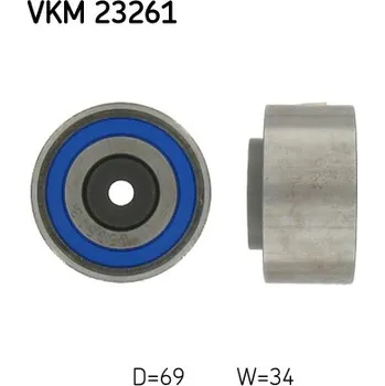 Rozvod motoru Vratná/vodicí kladka, ozubený řemen SKF (VKM23261)