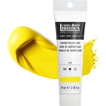 Výtvarná barva Akrylová barva Liquitex Heavy Body - Cadmium Yellow Light