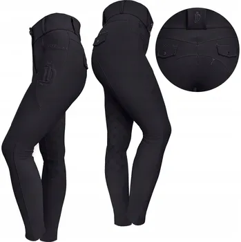 Dámské legíny Jezdecké legíny s celokoženým sedem Elite - Béžová, M