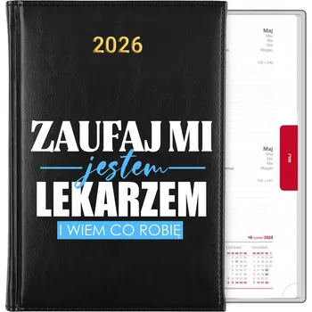 Kalendář Knižkový kalendář 2026 A5 žlutý