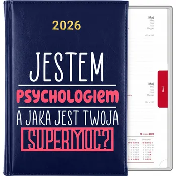 Kalendář Knižní kalendář 2026 A5 modrý