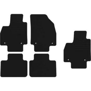 autokoberec Kobercové rohožky Edecor velurové 5 ks