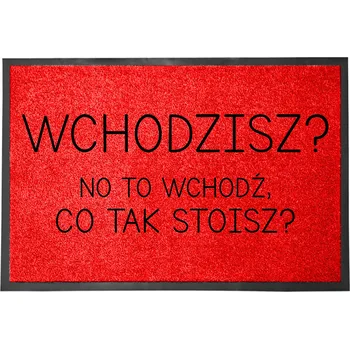 Hotová rohožka z plastu, PVC 60 x 40 cm