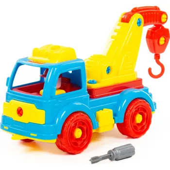 ostatní stavebnice Polesie Stavební Stavebnice Evakuační vůz 3 8 dílů