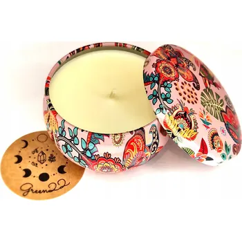 Svíčka Přírodní vonné sójové svíčky – sójová svíčka léto ve sklenici jahoda