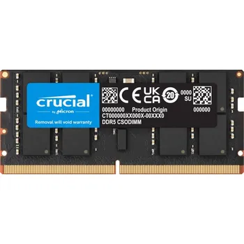 Operační paměť CRUCIAL Crucial/CSODIMM DDR5/24/6400MHz/CL52/1x24GB CT24G64C52CS5
