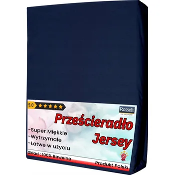Prostěradlo PROSTĚRADLO JERSEY S GUMOU 90x160 ČTVEREC ČERNÉ