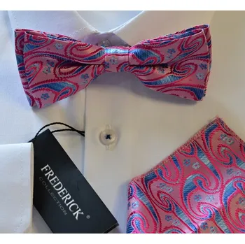 Motýlek Pánský motýlek s kapesníkem M5 - vzor 367