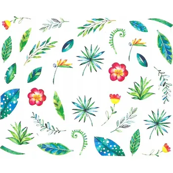 Letní Samolepky na nehty s motivem vody Stz 829