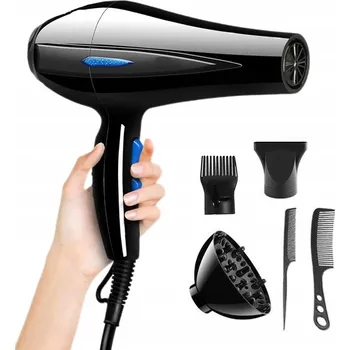 Fén Fén na vlasy s difuzérem a ionizátorem 2300W tryska studený vzduch