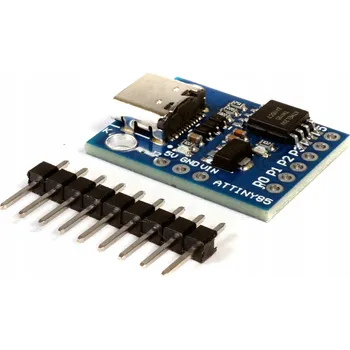 Mikrokontrolér ATtiny85 s USB-C