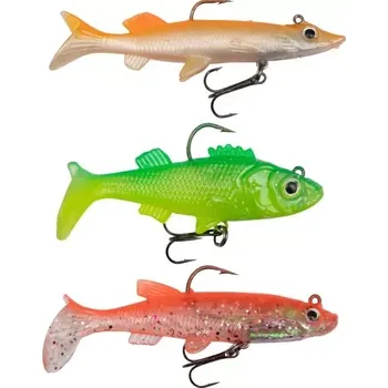 Set nástrah Zebco Zander Lure Pack 10cm Fluoro 3ks