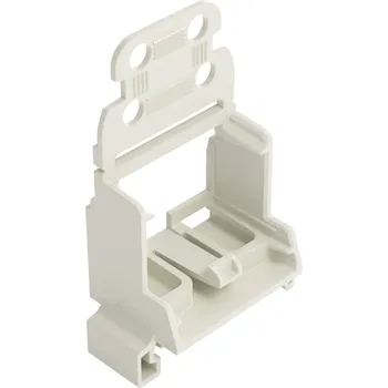 modulární přístroj a rozvaděč WAGO Adaptér 221-549/1000-000 upevňovací, s odlehčením tahu, pro 10vodičové konektory, řada 221 – 4 mm², světle šedá 221-549/1000-000