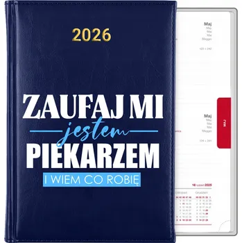 Kalendář Knižní kalendář 2026 A5 modrý