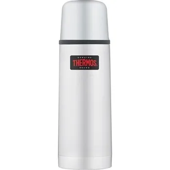 Termoska THERMOS MOUNTAIN 0,35L OCELOVÁ TERMOSKA S HRNÍČKEM - VÝDRŽ AŽ 14 HODIN