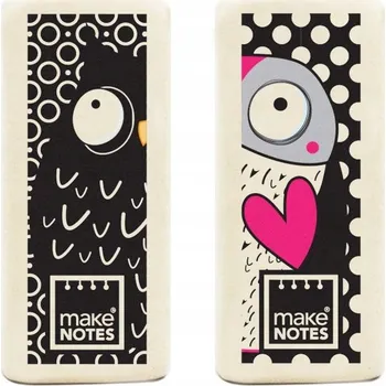 Pryž Guma na mazání Make Notes bílá 2 ks