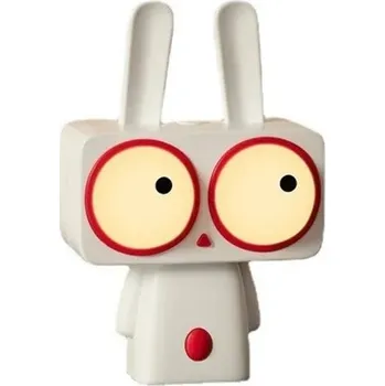 Lampička LED stolní lampička BOBI Rabbit, časovač, bílá