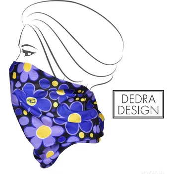 Šátek AIRFLEX | multifunkční šátek | pro sport & ochranu | univerzální velikost | DAISY | modrý