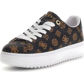 Dámské tenisky Dámské Tenisky GUESS DENESA FLPDENFAL12-BRBLK – Hnědá 40
