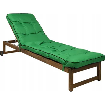 Zahradní lehátko Polštář Sellbee 201 x 55 x 8 zelený