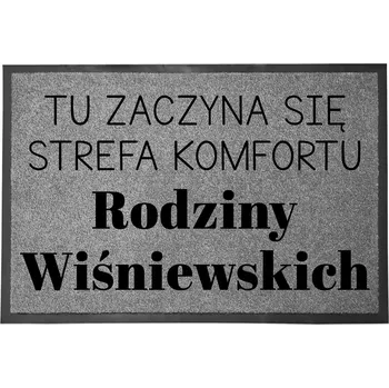 Rohožka Kokosová rohožka hotová 60 x 40 cm
