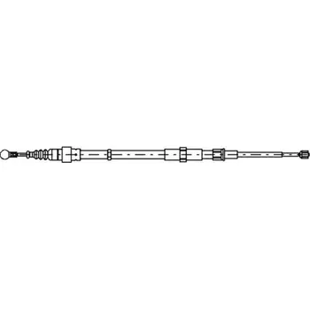 Lanko parkovací brzdy Tažné lanko, parkovací brzda FTE (9250016)