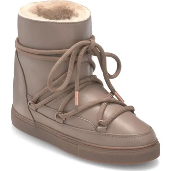 Dámská zimní obuv Dámské Zimní boty INUIKII FULL LEATHER WEDGE 75203-087 TAUPE – Šedá 37