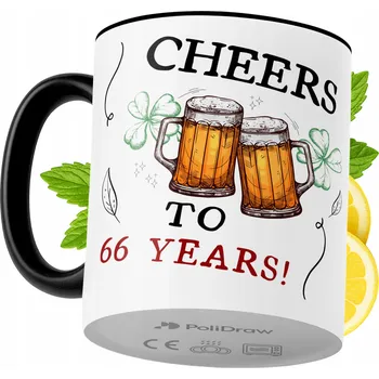 Hrnek Polidraw Hrnek Polidraw Narozeniny66 keramika 330 ml