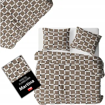 Povlečení Povlečení flanelové 140x200 Sada 3 díly Teplé Měkké Odolné Česká výroba