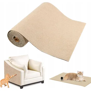 Samolepicí OCHRANNÁ PODLOŽKA / KOBEREČEK PRO KOČKY proti poškrábání nábytku, sedačky - 40x300 cm